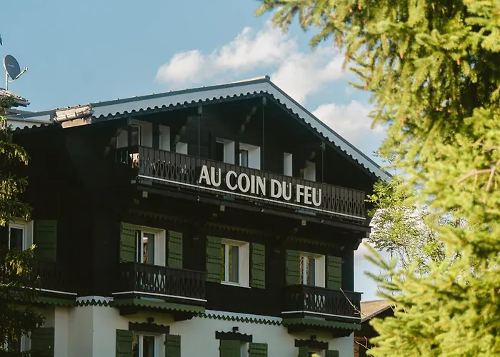 Hotel Au Coin Du Feu Megève fotorgafie